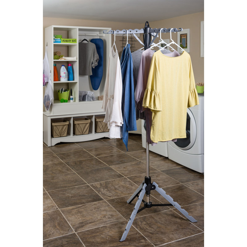 Homz Tripod Standing Clothes Dryer, Black & Reviews Wayfair